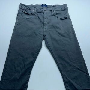 Cesare Attolini 5 Pocket Pants Mens Size 36x30 Gray Stretch Cotton Made In Italy